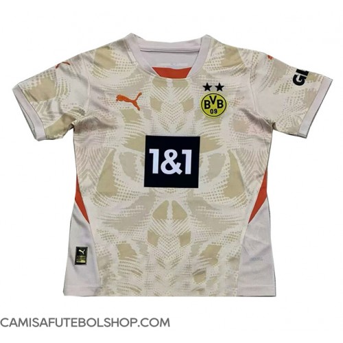 Camisa de time de futebol Borussia Dortmund Goleiro Replicas 1º Equipamento 2024-25 Manga Curta